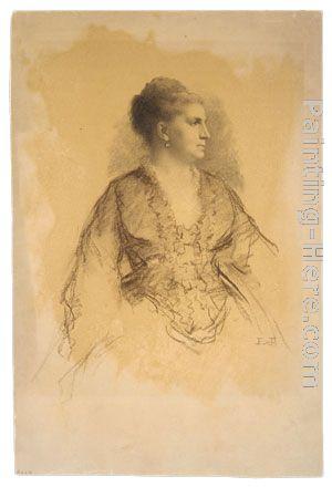Eastman Johnson Portrait of a Woman